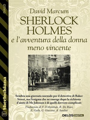 cover image of Sherlock Holmes e l'avventura della donna meno vincente
